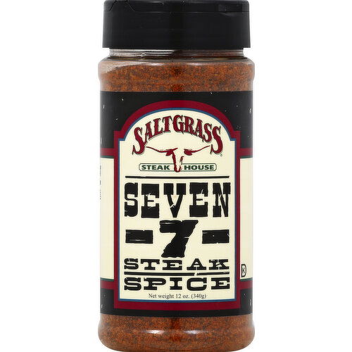 Salt Grass Steak Spice, Seven