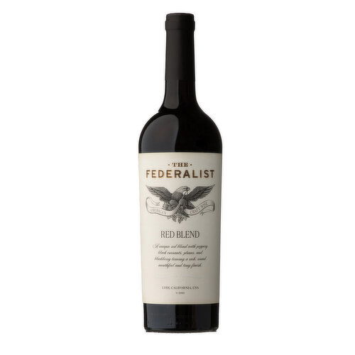 The Federalist Red Blend Honest California Wine, 750 ml    