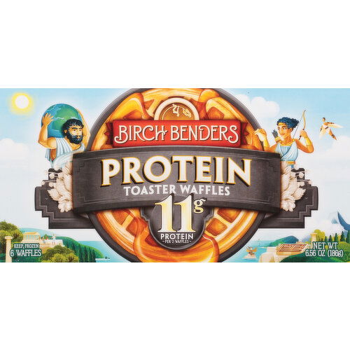 Birch Benders Toaster Waffles, Protein