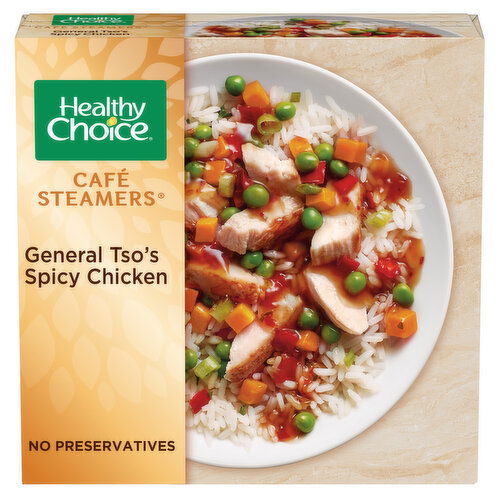 Healthy Choice Café Steamers General Tso's Spicy Chicken Frozen Meal