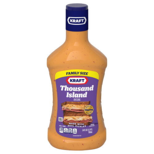 Kraft Dressing, Thousand Island, Family Size