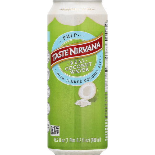 Taste Nirvana Coconut Water, Pulp