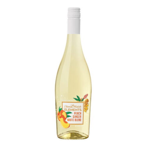 Chateau Ste. Michelle Elements Peach Ginger White Blend Washington Wine, 750 ml    