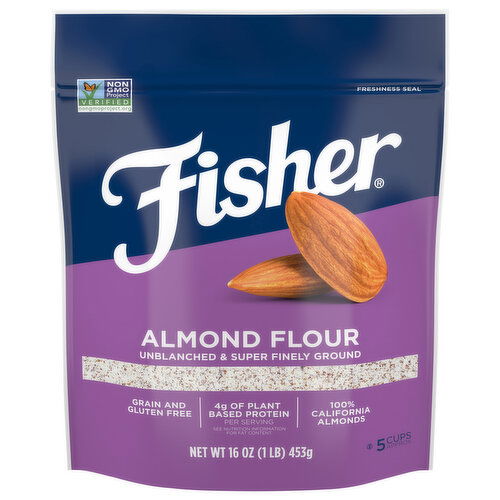 Fisher Almond Flour, Unblanched & Super Finely Ground