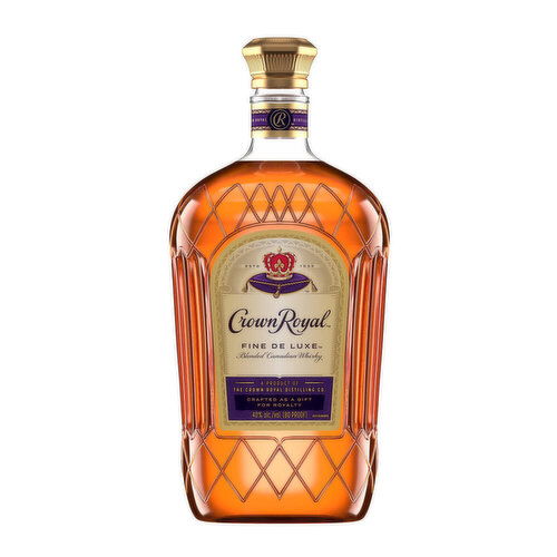 Crown Royal Fine Deluxe Canadian Whisky, 1.75 L    