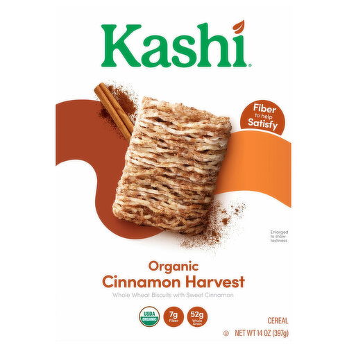 Kashi Cereal, Cinnamon Harvest, Organic