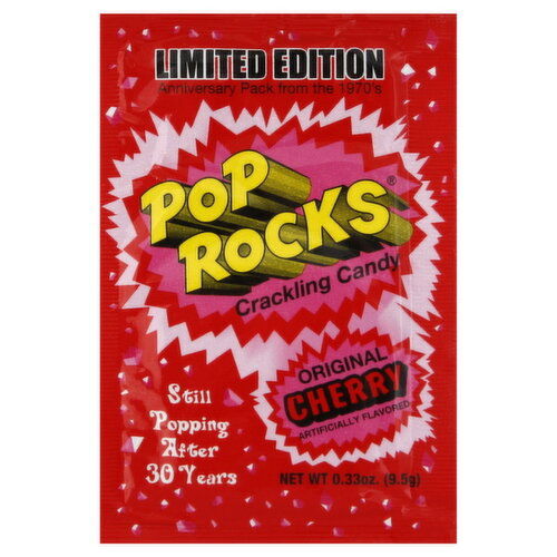 Pop Rocks Crackling Candy, Original Cherry