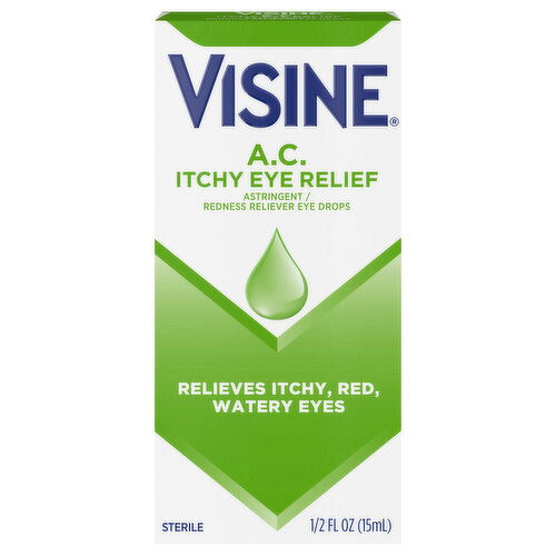 Visine Itchy Eye Relief, A.C