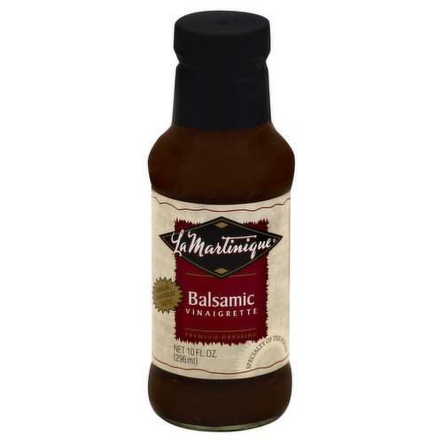 La Martinique Dressing, Premium, Balsamic Vinaigrette