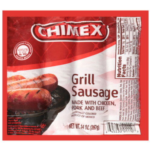 Chimex Grill Sausage - 14 Ounce