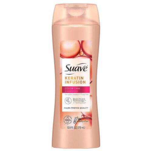 Suave Shampoo, Color Care, Keratin Infusion