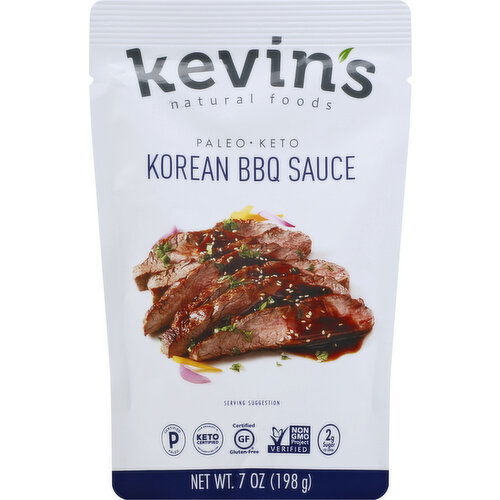 Kevins BBQ Sauce, Korean, Mild