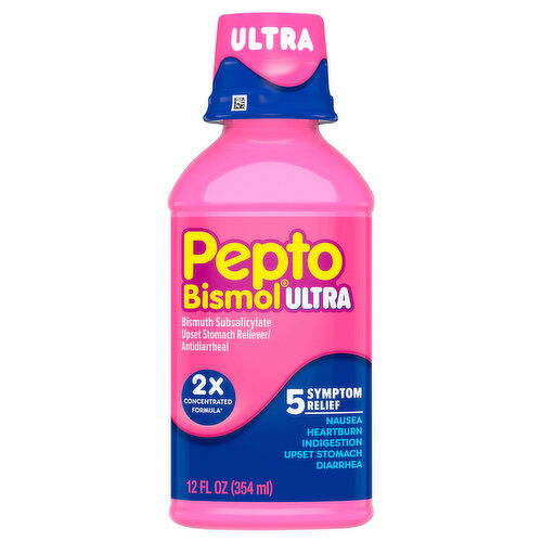 Pepto Bismol Upset Stomach Reliever/Antidiarrheal