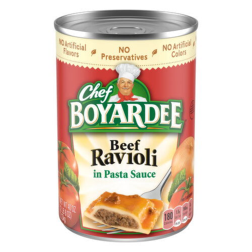 Chef Boyardee Beef Ravioli