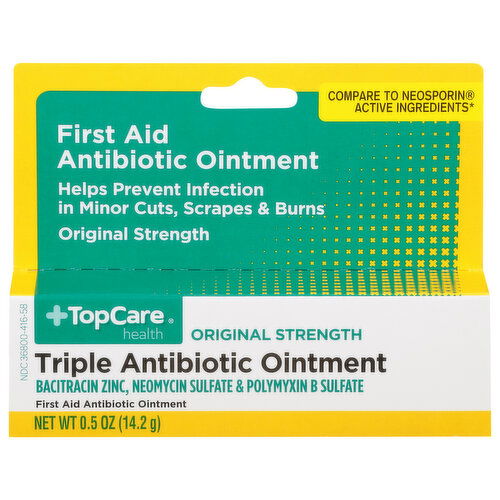 TopCare Triple Antibiotic Ointment, Original Strength