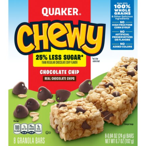 Quaker Granola Bars, Chocolate Chip