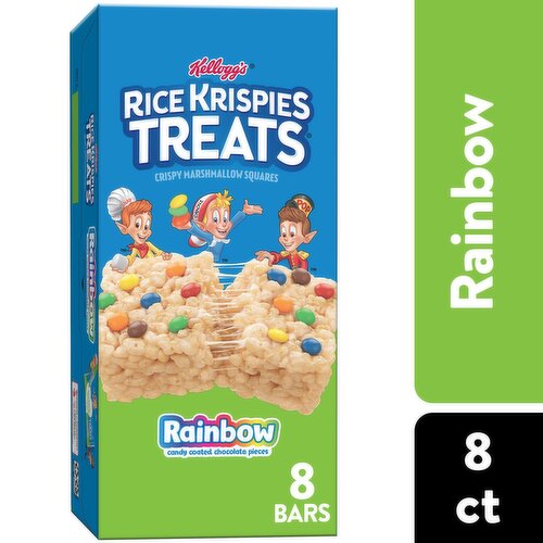 Rice Krispies Treats Marshmallow Snack Bars, Rainbow