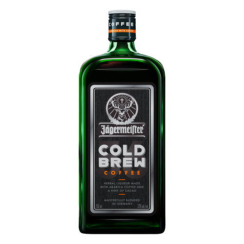 Jagermeister Cold Brew Coffee Herbal Liqueur, 750 ml - 750 Milliliter