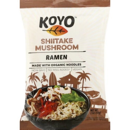 Koyo Ramen, Shiitake Mushroom