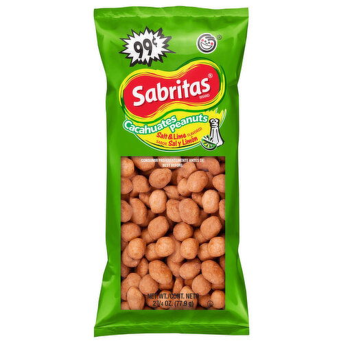 Sabritas Peanuts, Salt & Lime Flavored