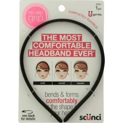 Scunci Headband, No Slip Grip