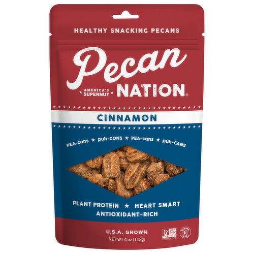 Pecan Nation Pecans, Cinnamon