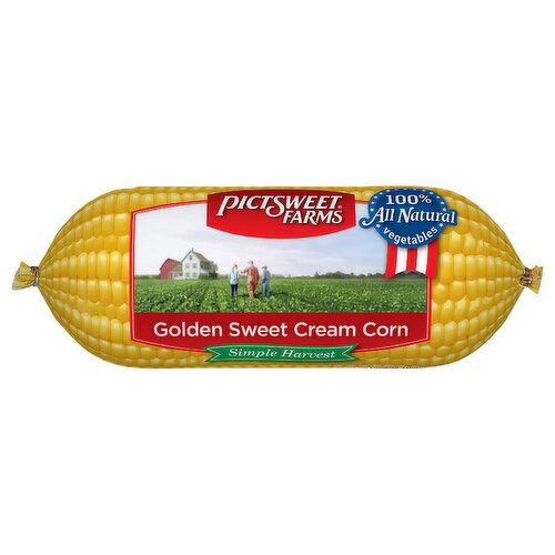 Pictsweet Farms Golden Sweet Cream Corn, Simple Harvest, 16 oz