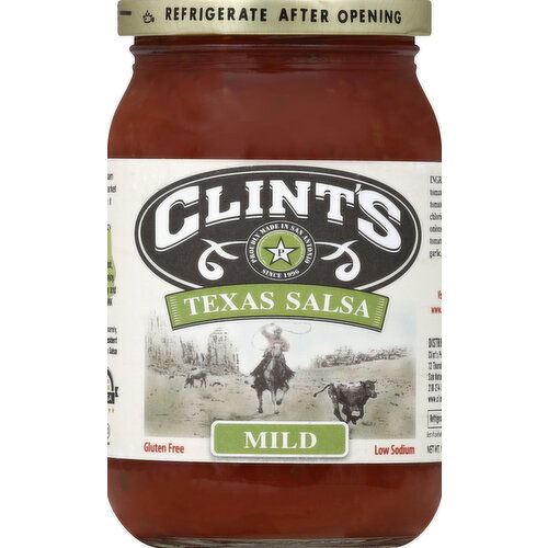 Clint's Salsa, Texas, Mild