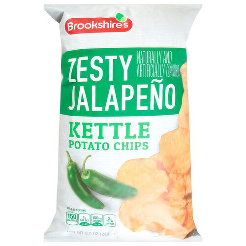 Brookshire's Zesty Jalapeno Kettle Potato Chips