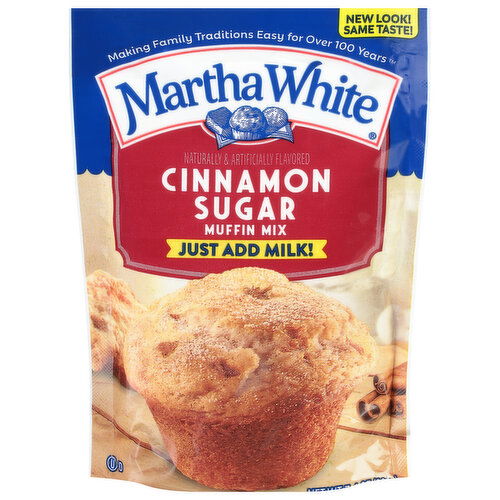 Martha White Muffin Mix, Cinnamon Sugar