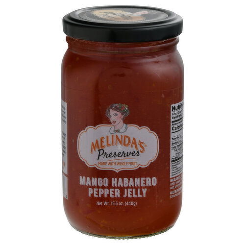 Melinda's Preserves, Mango Habanero Pepper Jelly