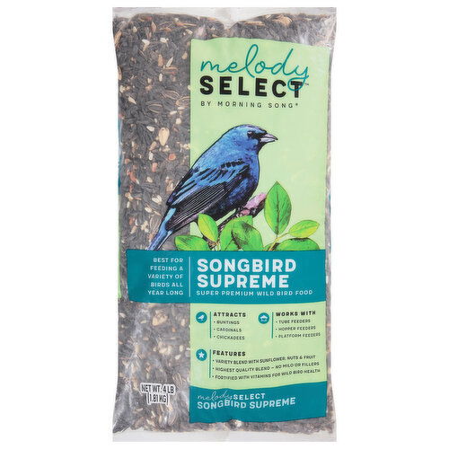 Morning Song Wild Bird Food, Super Premium, Songbird Supreme