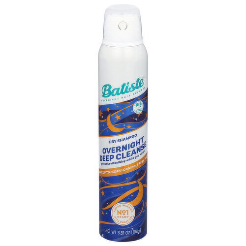 Batiste Dry Shampoo, Overnight Deep Cleanse