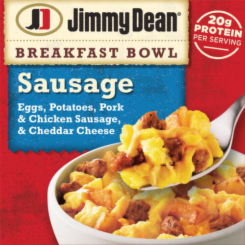 Jimmy Dean Breakfast Bowl, Sausage, Frozen