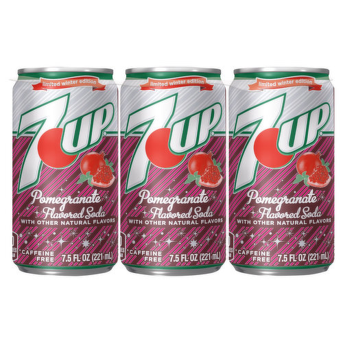 7-UP Soda, Pomegranate Flavored