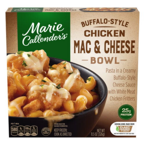 Marie Callender's Spicy Buffalo Style Mac and Cheese Bowl, Frozen Meal