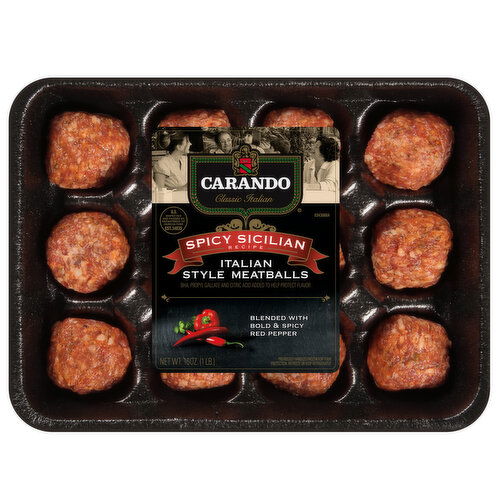 Carando Italian Style Sicilian Meatballs