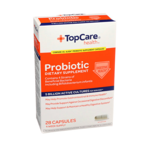 Topcare Gastrointestinal & Immune Health Dietary Supplement Capsules