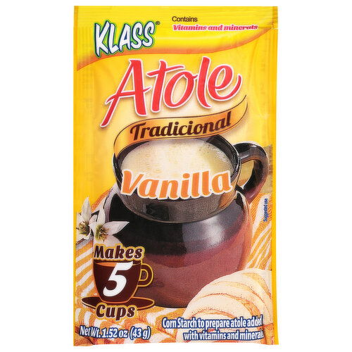 Klass Tradicional Vanilla Drink Mix - 1.52 Ounce