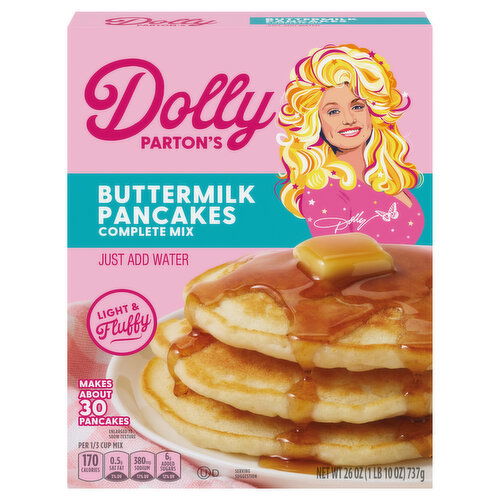 Dolly Parton Complete Mix, Buttermilk Pancakes