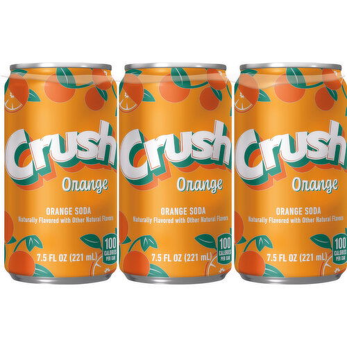 Crush Soda, Orange