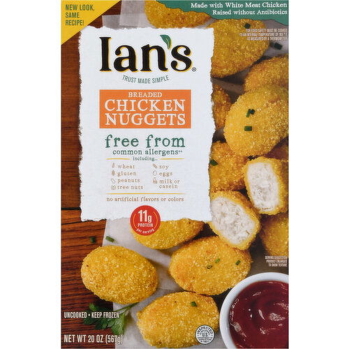 Ian's Chicken Nuggets, Breaded