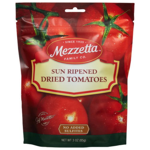 Mezzetta Tomatoes, Dried, Sun Ripened