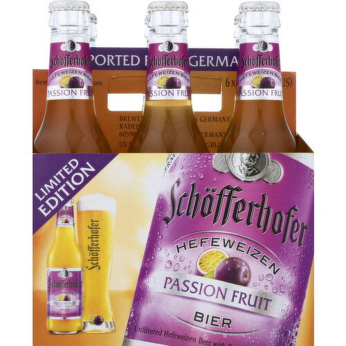 Schofferhofer Beer, Passion Fruit