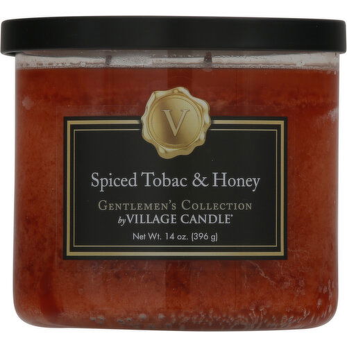 Village Candle Candle, Spiced Tobac & Honey