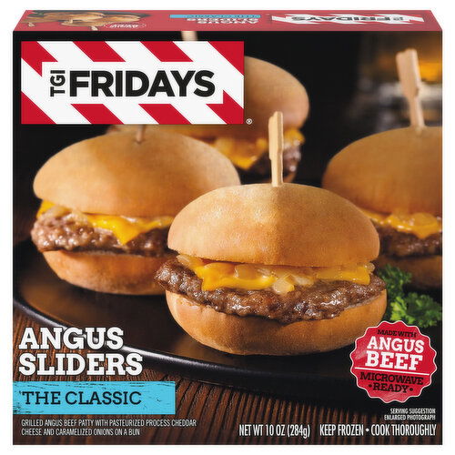 TGI Fridays Angus Sliders, The Classic