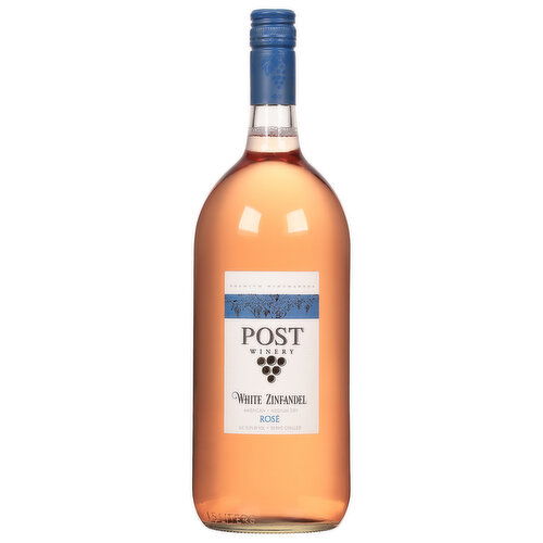 Post Winery White Zinfandel, American, Medium Dry, Rose