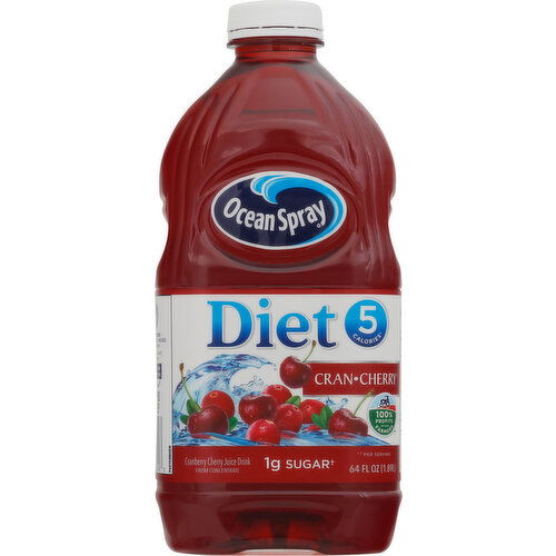 Ocean Spray Juice Drink, Diet, Cran-Cherry