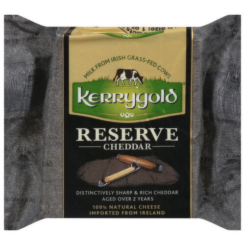 Kerrygold Cheese, Reserve, Cheddar - 7 Ounce
