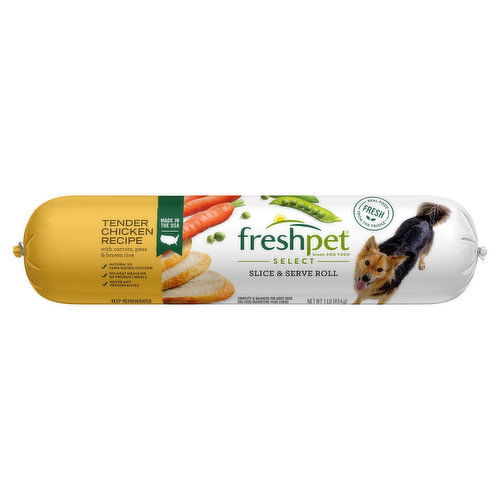 Freshpet Dog Food, Tender Chicken Recipe